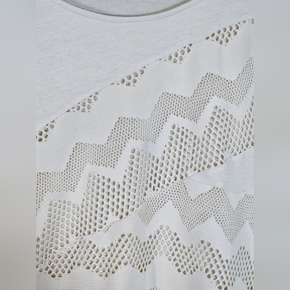 New Directions Soft White Knit Top Size L EUC - Picture 4 of 5